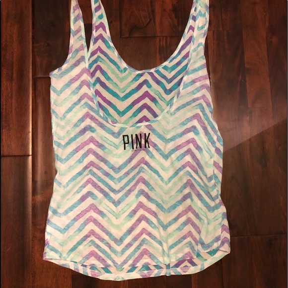 PINK Victoria's Secret Tops - SOLD 
VS PINK 💙💜💙💜 XSmall Tank